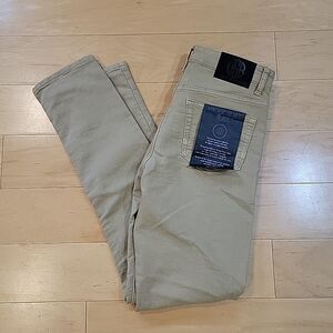 NWT Vintage Genes Black Jeans Slim Fit  Khaki Stretch Denim Mens 30x32 Pants